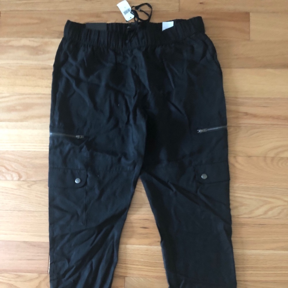 Never worn Black jogger pants from BR